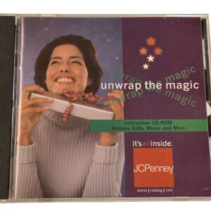 JCPenney Holiday 2000 Interactive CD ROM Gift Ideas Disney Magic Holiday Music